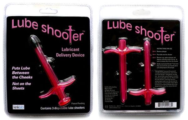 KinkLab - The Lube Shooter - brengt glijmiddel aan - 3 stuks - Donkergrijs-Erotiekvoordeel.nl