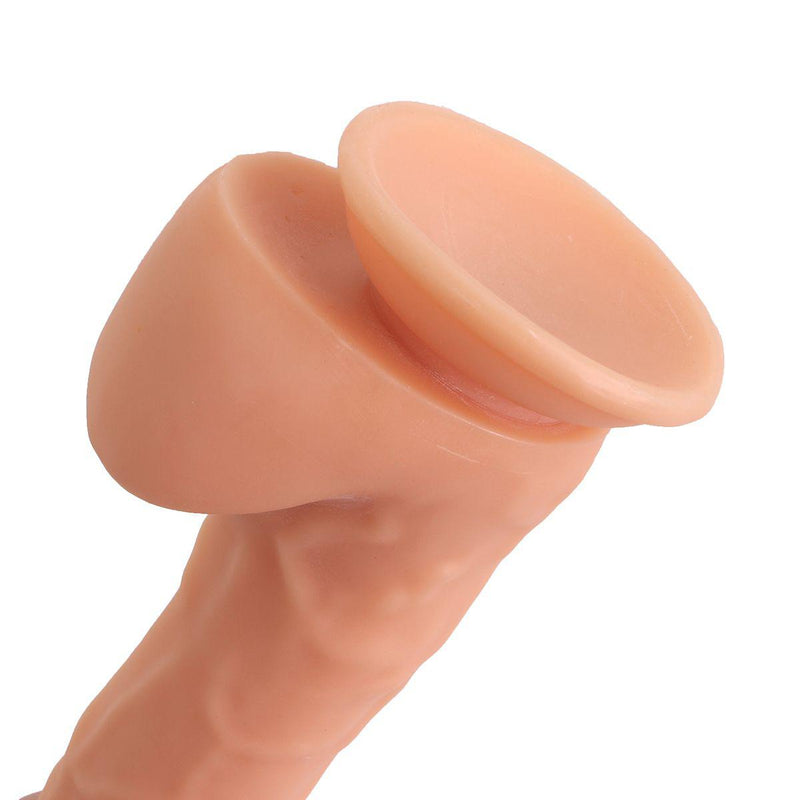 Kiotos Cox - Mega Dildo XXL 37 x 5 cm - Lichte Huidskleur-Erotiekvoordeel.nl