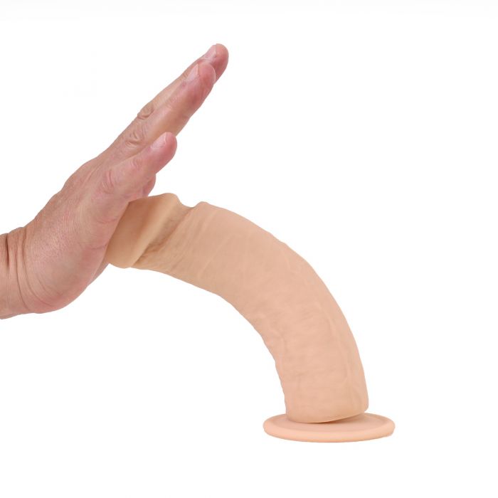 Kiotos Cox - Siliconen Dildo Met Zuignap 23 x 5 cm - Lichte Huidskleur-Erotiekvoordeel.nl