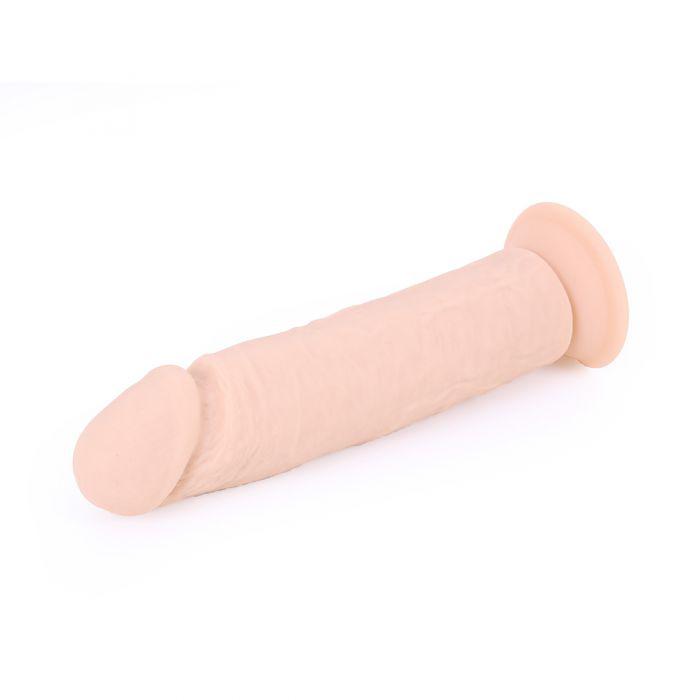 Kiotos Cox - Siliconen Dildo Met Zuignap 23 x 5 cm - Lichte Huidskleur-Erotiekvoordeel.nl