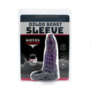 Kiotos Monstar - Fjörgyn - Penis Sleeve - Extra Omvang - Verdikkend - Paars/Zwrt-Erotiekvoordeel.nl