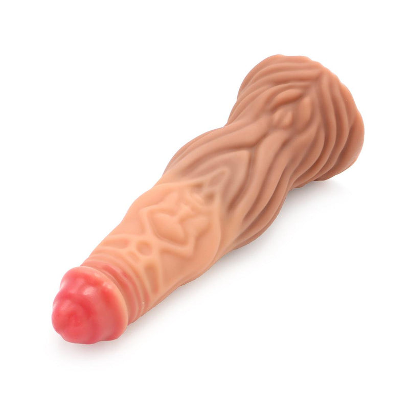 Kiotos Monstar - XXL Dildo Beast 29 HULK - 27.5 x 8.5 cm - Lichte Huidskleur-Erotiekvoordeel.nl