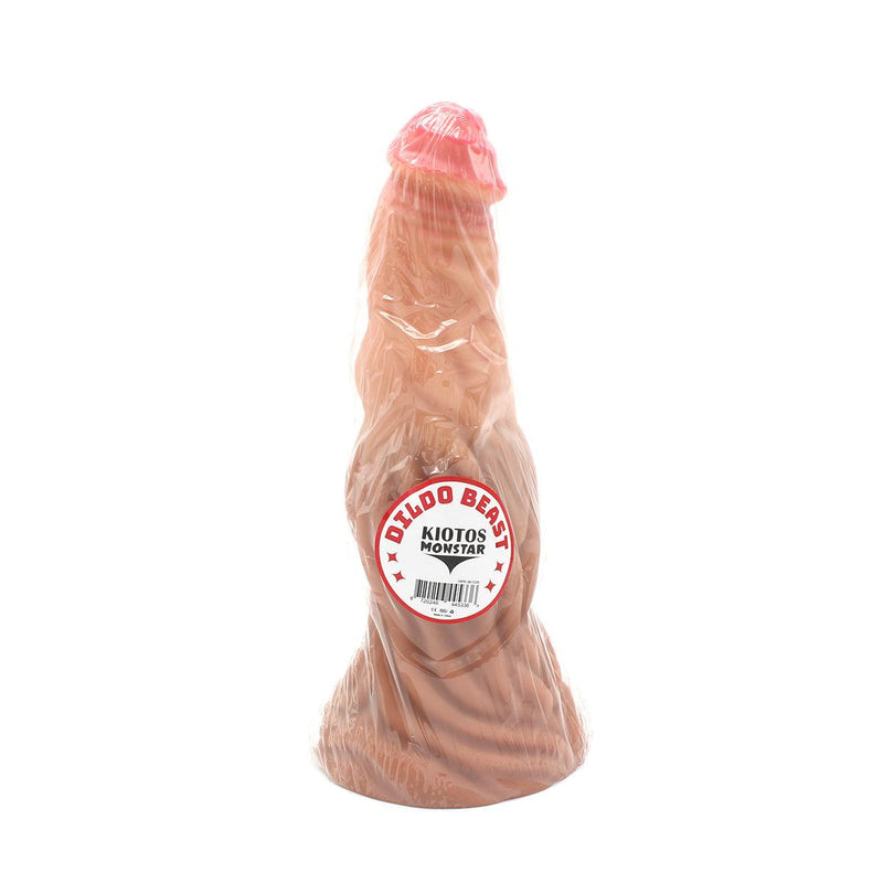 Kiotos Monstar - XXL Dildo Beast 29 HULK - 27.5 x 8.5 cm - Lichte Huidskleur-Erotiekvoordeel.nl