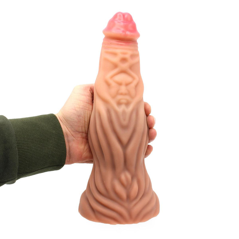 Kiotos Monstar - XXL Dildo Beast 29 HULK - 27.5 x 8.5 cm - Lichte Huidskleur-Erotiekvoordeel.nl