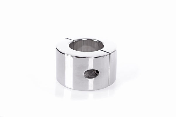 Kiotos Steel - Ball Stretcher RVS 1,5 cm dik/4 cm Hoog (lekker zwaar) Ø 34 mm-Erotiekvoordeel.nl