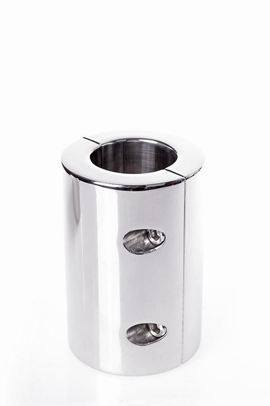 Kiotos Steel - Extreme Ballstretcher RVS 9 cm Hoog Ø 60 mm-Erotiekvoordeel.nl