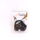 Kiotos X Silicone Ball Spreider met Gewogen Ballen - Flexibel en Verstelbaar - Zwart-Erotiekvoordeel.nl