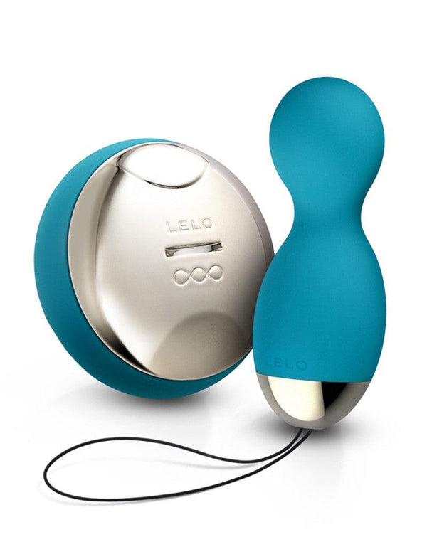 LELO - Hula Beads - Roterende En Vibrerende vagina Balletjes - Turquoise-Erotiekvoordeel.nl