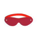 Liebe Seele - Bright Red - PU Lederen Blinddoek - Vegan - Rood-Erotiekvoordeel.nl