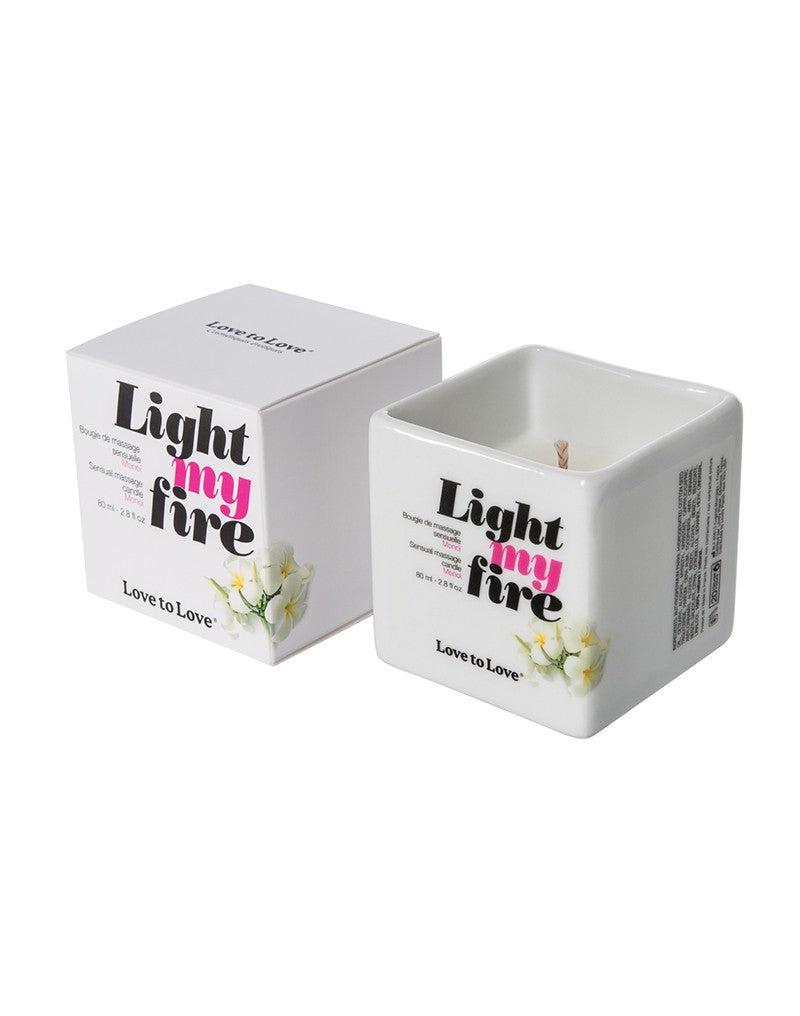 Light My Fire - Luscious Massagekaars - Gardenia-Erotiekvoordeel.nl