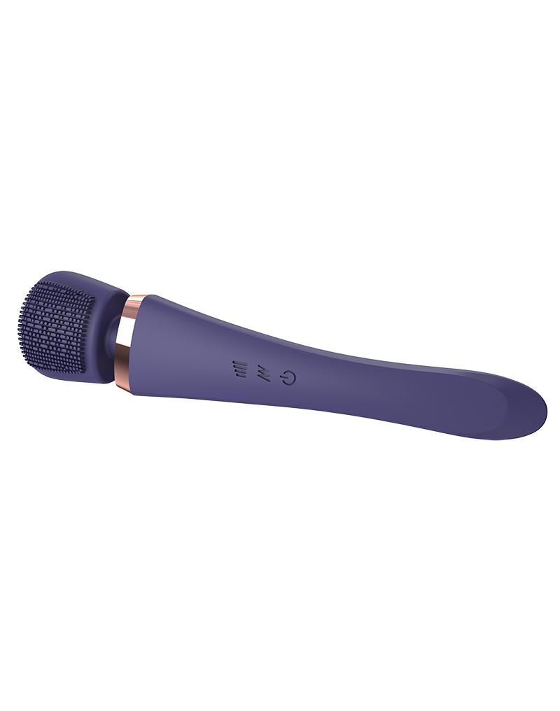 Love to Love - Brush Crush Wand Vibrator - Paars-Erotiekvoordeel.nl