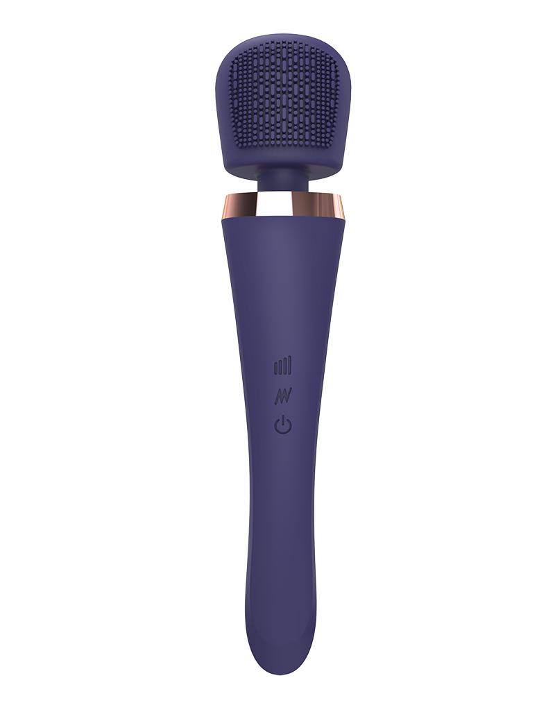 Love to Love - Brush Crush Wand Vibrator - Paars-Erotiekvoordeel.nl