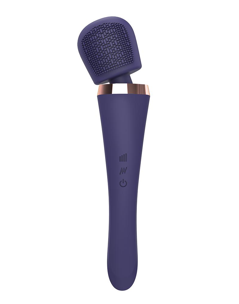 Love to Love - Brush Crush Wand Vibrator - Paars-Erotiekvoordeel.nl