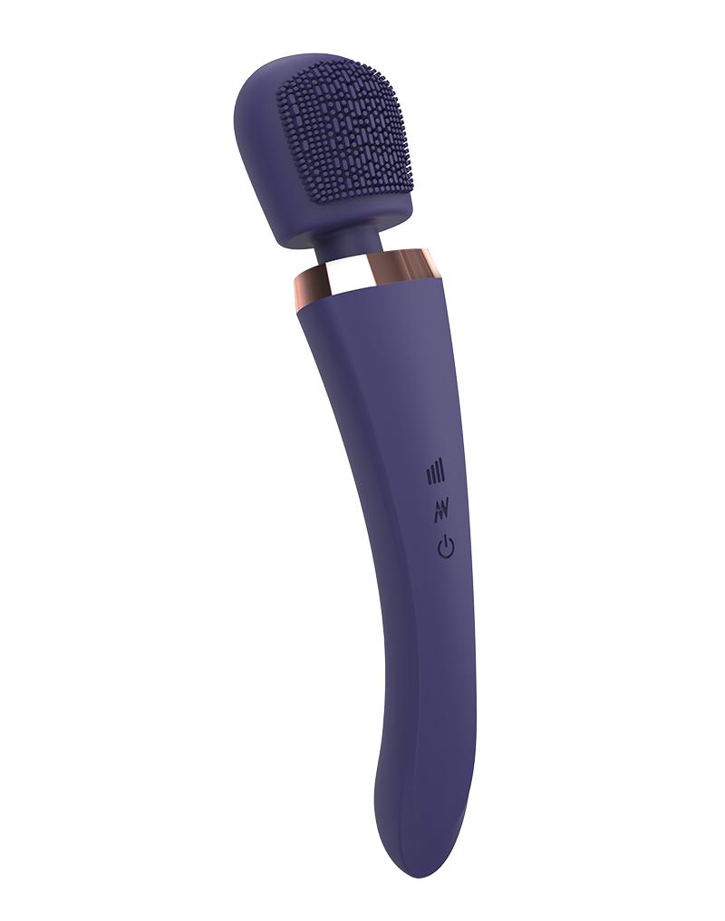 Love to Love - Brush Crush Wand Vibrator - Paars-Erotiekvoordeel.nl