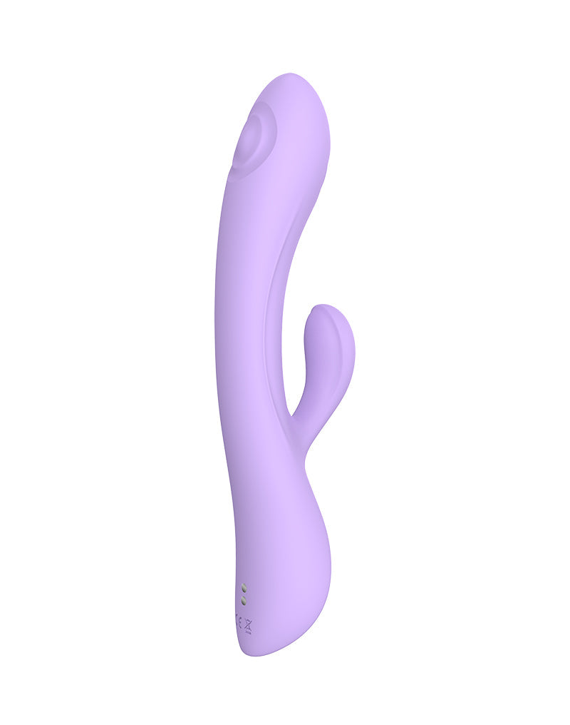 Love to Love - Bunny & Clyde - Rabbit Vibrator Met Tapping Functie - Lila-Erotiekvoordeel.nl