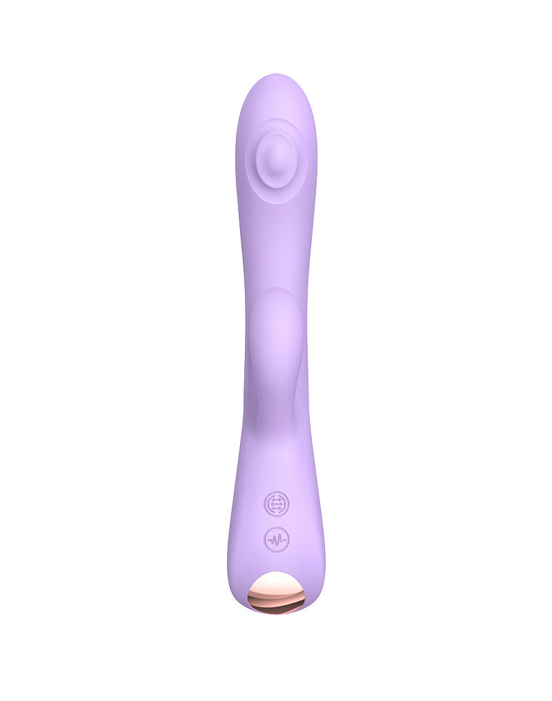 Love to Love - Bunny & Clyde - Rabbit Vibrator Met Tapping Functie - Lila-Erotiekvoordeel.nl