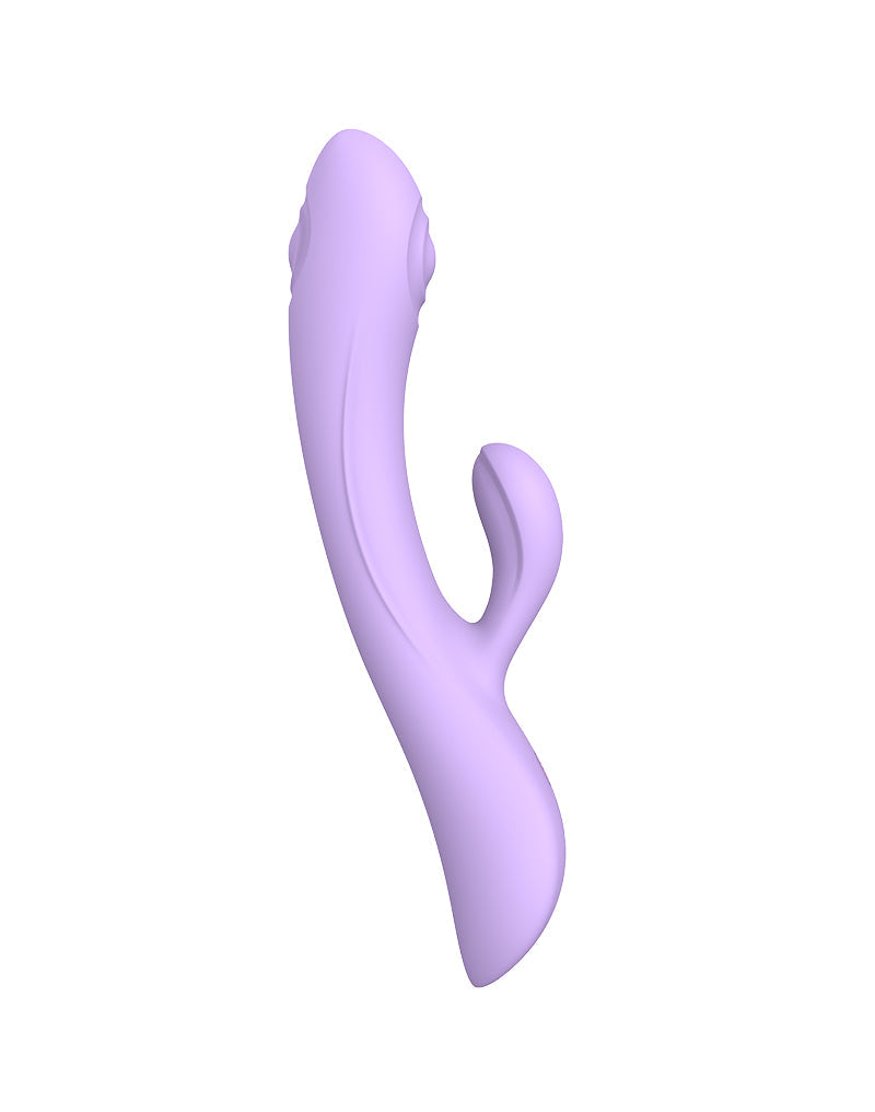 Love to Love - Bunny & Clyde - Rabbit Vibrator Met Tapping Functie - Lila-Erotiekvoordeel.nl