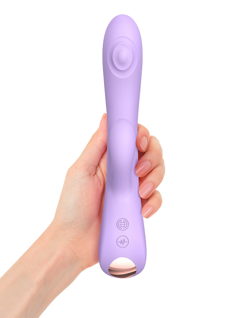 Love to Love - Bunny & Clyde - Rabbit Vibrator Met Tapping Functie - Lila-Erotiekvoordeel.nl