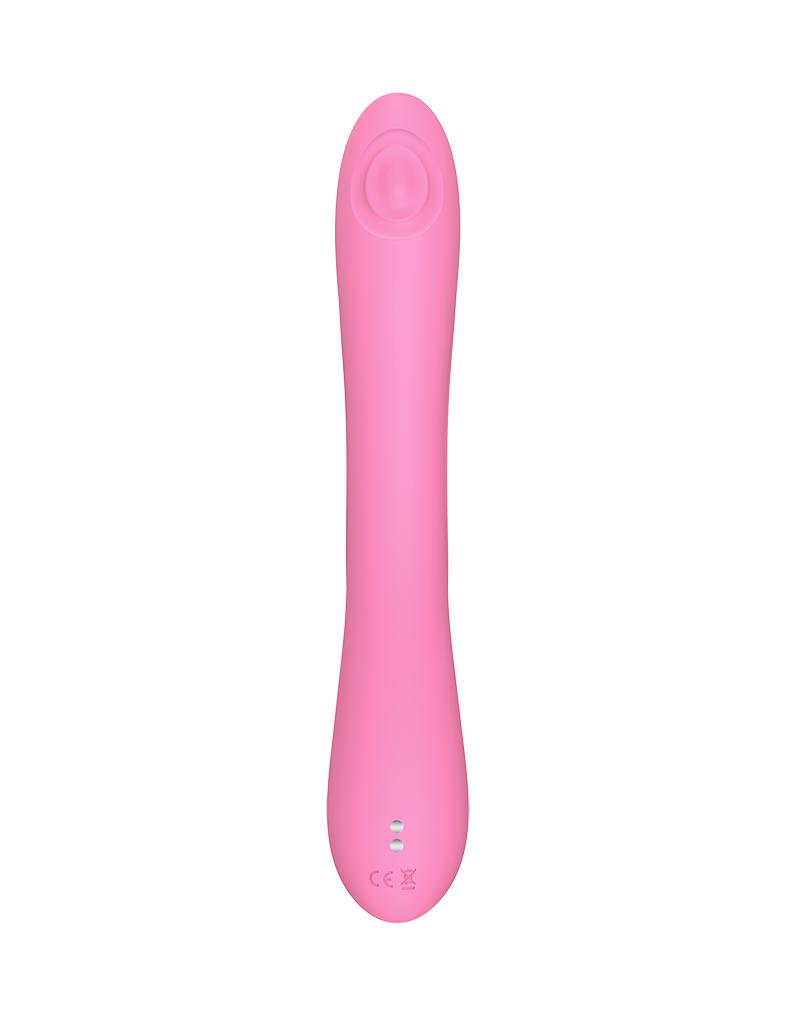 Love to Love - Bunny & Clyde - Rabbit Vibrator Met Tapping Functie - Roze-Erotiekvoordeel.nl