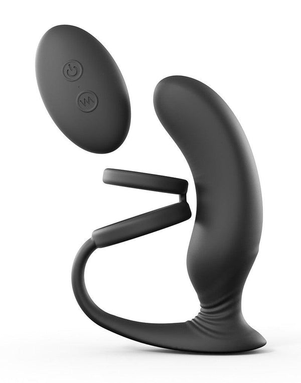 Love to Love - Double Game remote Control prostaatVibrator Met Cockring-Erotiekvoordeel.nl