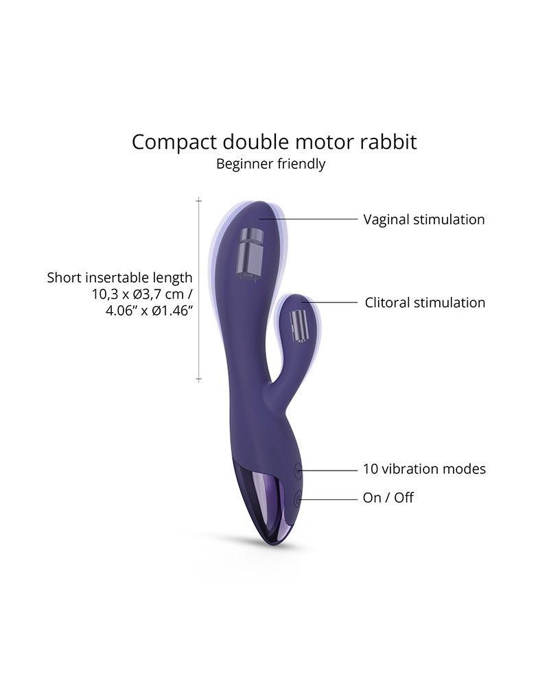 Love to Love - Funky Bunny - Rabbit Vibrator - Paars-Erotiekvoordeel.nl