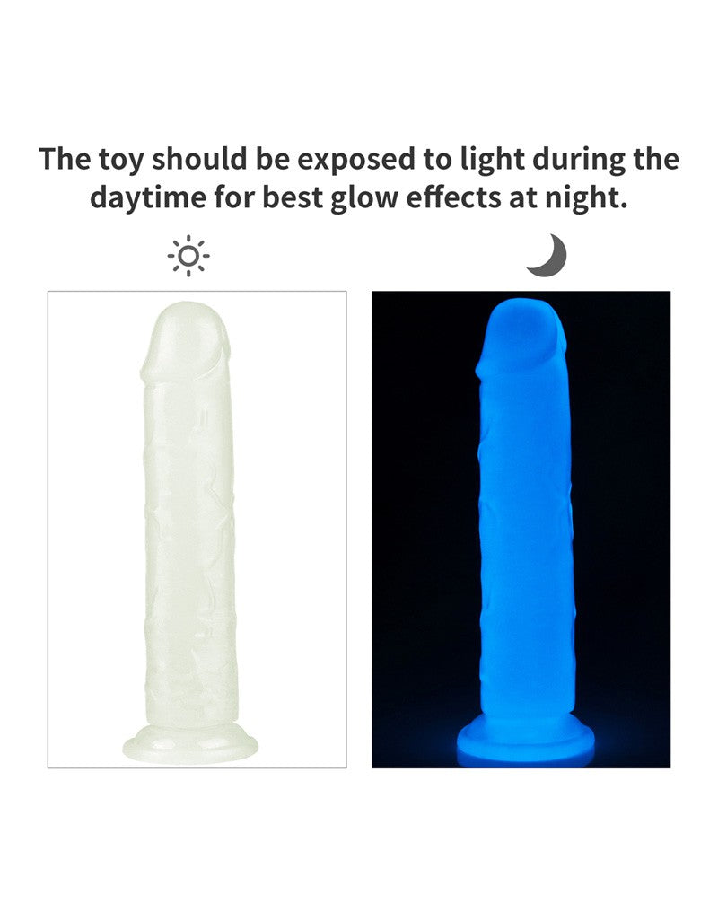 Lovetoy - Dildo 21 cm - Lumino Play - Glow In The Dark-Erotiekvoordeel.nl