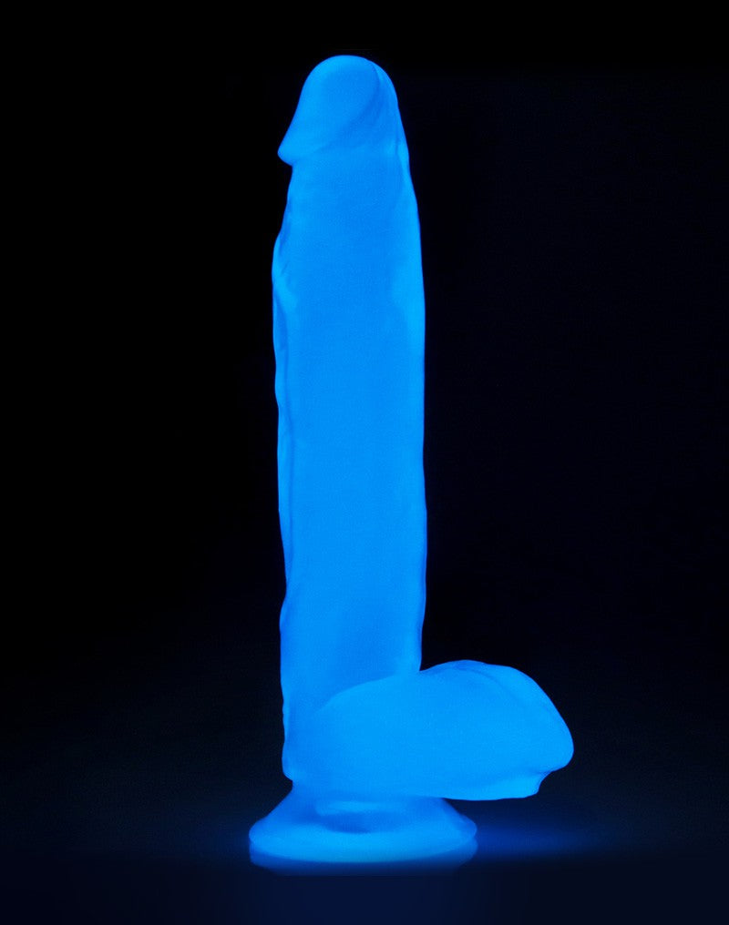 Lovetoy - Dildo 26 cm Lumino Play - Glow In The Dark-Erotiekvoordeel.nl