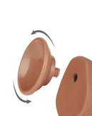 Lovetoy - Dildo Met Sliding Skin Technologie - 19.5 x 3.7 cm - Verwijderbare Zuignap - Medium Huidskleur-Erotiekvoordeel.nl