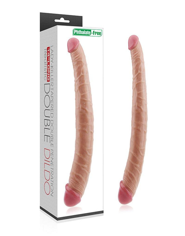 Lovetoy - Dubbele Dildo XXL Lady Killer - 36 cm lang-Erotiekvoordeel.nl