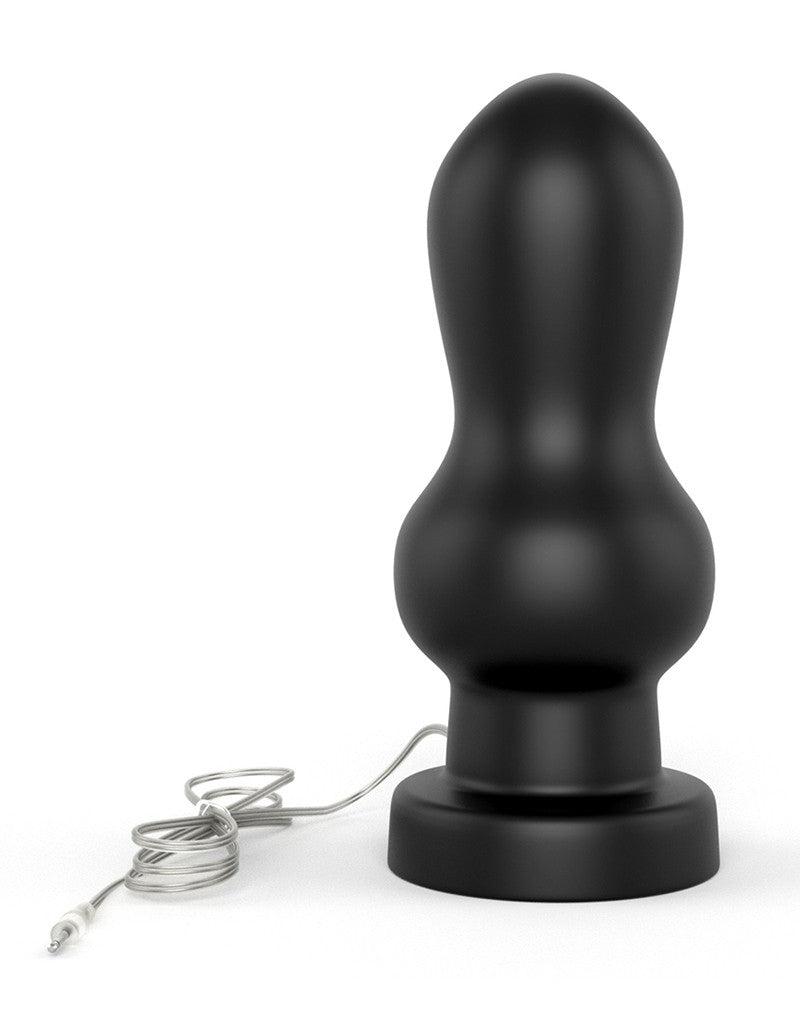 Lovetoy - King Size Vibrerende Buttplug - Rammer - 18 cm - Zwart-Erotiekvoordeel.nl