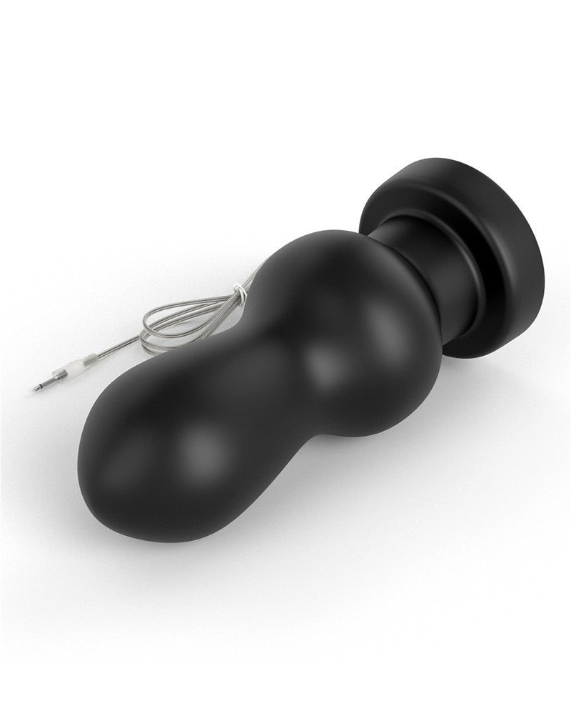 Lovetoy - King Size Vibrerende Buttplug - Rammer - 18 cm - Zwart-Erotiekvoordeel.nl