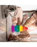 Lovetoy - Rainbow Pride - Buttplug - 15 cm-Erotiekvoordeel.nl