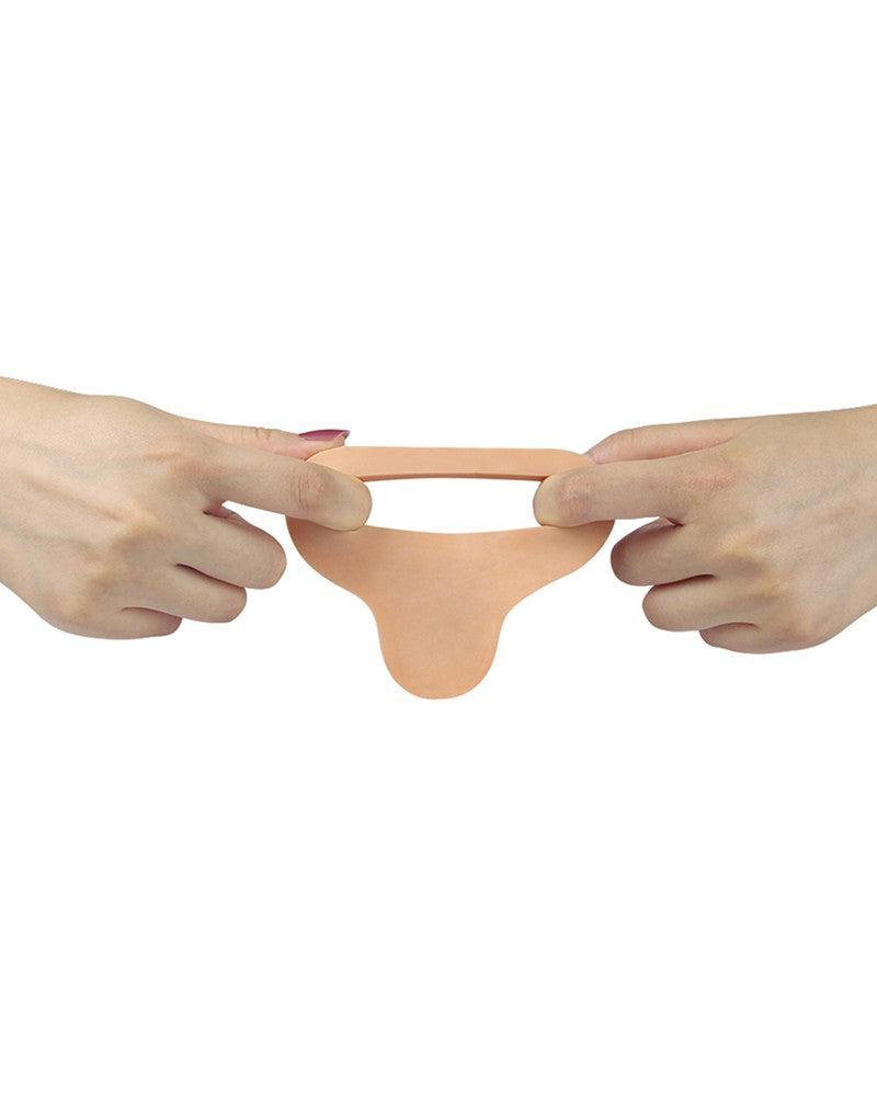 Lovetoy - Ultrasoft Double -Voorbinddildo Voor dubbele penetratie - 15 cm-Erotiekvoordeel.nl