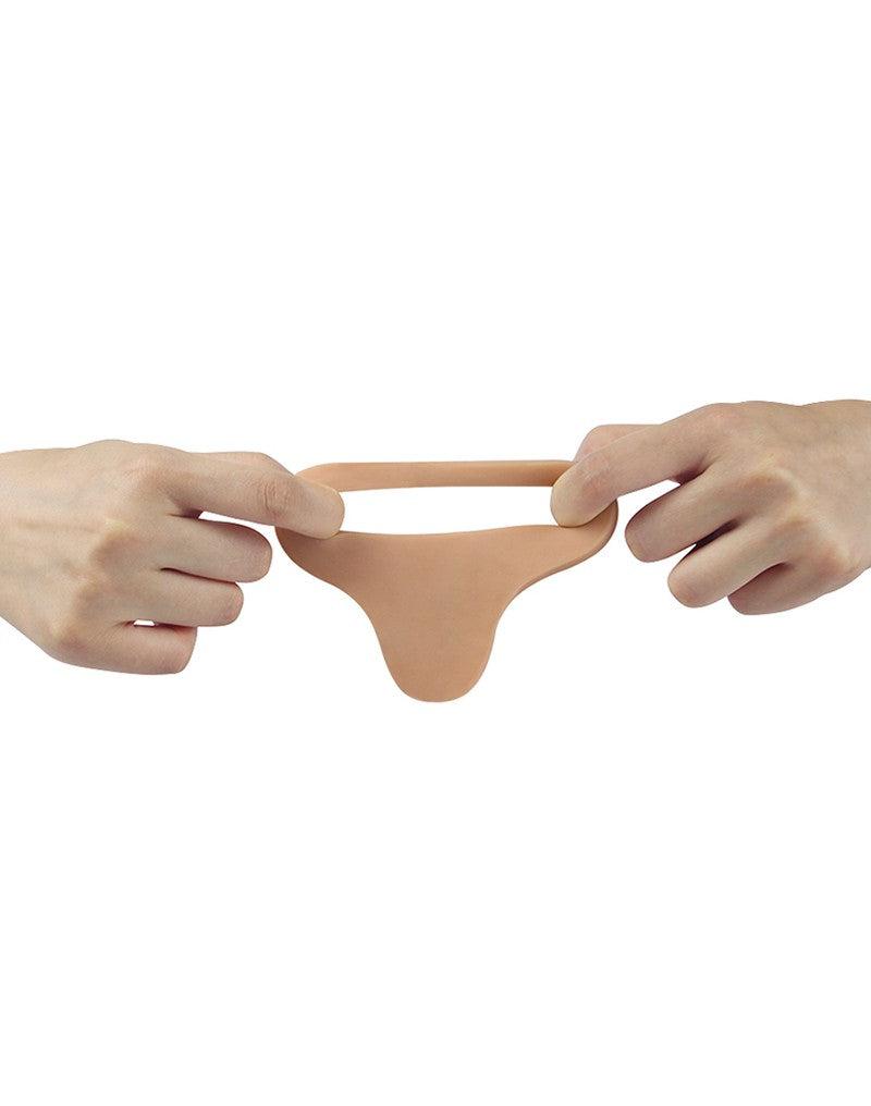 Lovetoy - Voorbinddildo Voor Dubbele Penetratie - Ultrasoft Double - 18 cm-Erotiekvoordeel.nl