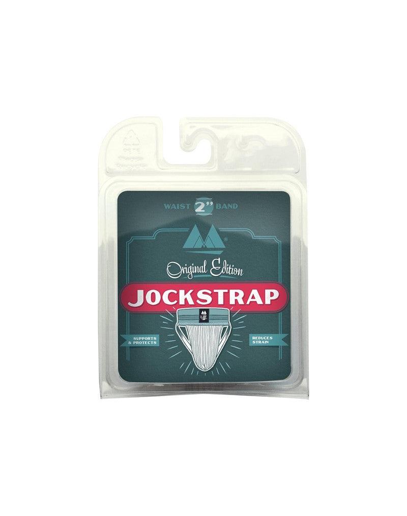 MM - Jockstrap- Heren String - Tailleband 2 inch - Zwart/Grijs-Erotiekvoordeel.nl