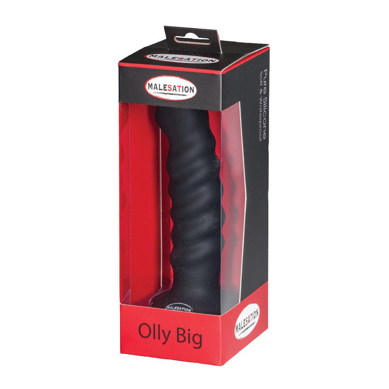 Malesation Anaal Dildo 19,7 x 4,5 cm Big Black Olly-Erotiekvoordeel.nl