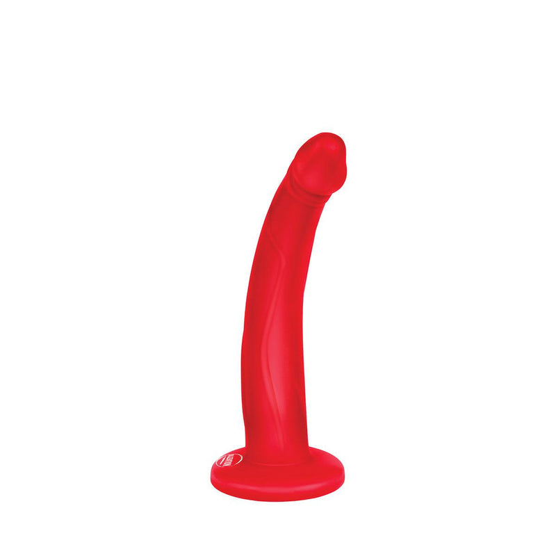 Malesation- Anaal Dildo - Barry 12,5 x 2,2 cm - Rood - Siliconen-Erotiekvoordeel.nl