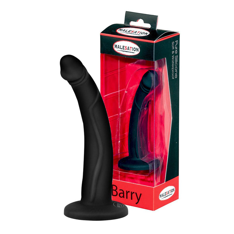 Malesation Anaal Dildo Barry 12,5 x 2,2 cm- Zwart-Erotiekvoordeel.nl