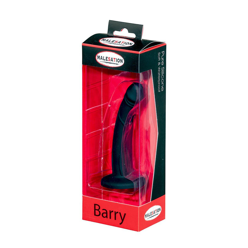 Malesation Anaal Dildo Barry 12,5 x 2,2 cm- Zwart-Erotiekvoordeel.nl