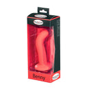 Malesation Anaal Dildo Benny 13 x 2,7 cm- Rood-Erotiekvoordeel.nl