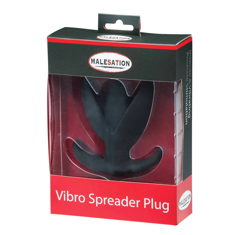 Malesation - Vibrerende Spreader Buttplug - Anker Buttplug-Erotiekvoordeel.nl