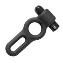 Malesation - Vibro Cock & Ball Ring - Vibrerende penis en testikelring - Siliconen - Zwart-Erotiekvoordeel.nl