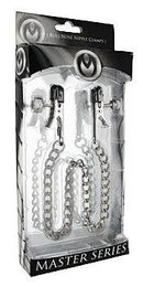 Master Series - Bull Nose - Verstelbare Tepelklemmen-Erotiekvoordeel.nl