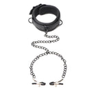 Master Series - Collared Temptress - Collar Met Tepelklemmen-Erotiekvoordeel.nl