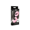 Master Series - Cuffed In Fur - Metalen Handboeien met Kunstbont - Roze-Erotiekvoordeel.nl