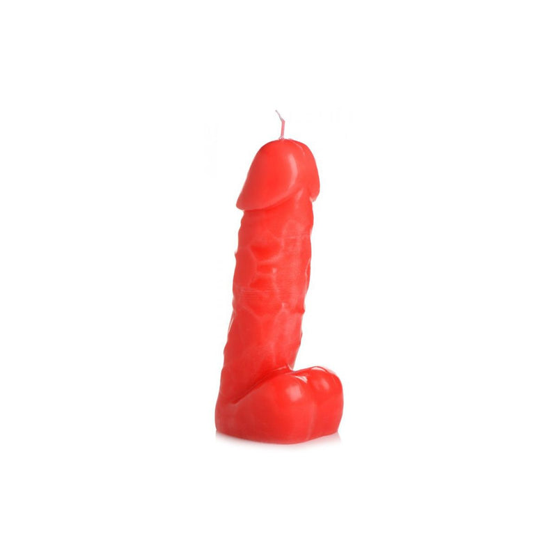 Master Series - Dark Pecker Dick Drip - Wax Play - BDSM Kaars - Rood-Erotiekvoordeel.nl