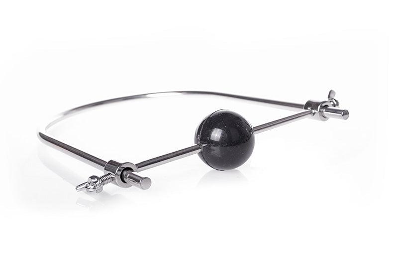 Metalen mond klem Met schroeven En rubber bal - 40 mm-Erotiekvoordeel.nl