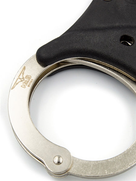 Mister B Cuffs Double Lock Rigid Steel Politiehandboeien-Erotiekvoordeel.nl