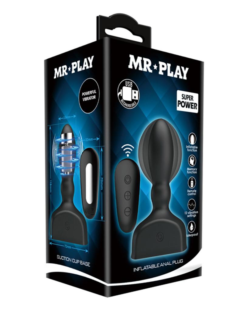 Mr. Play opblaasbare anaal plug-Erotiekvoordeel.nl