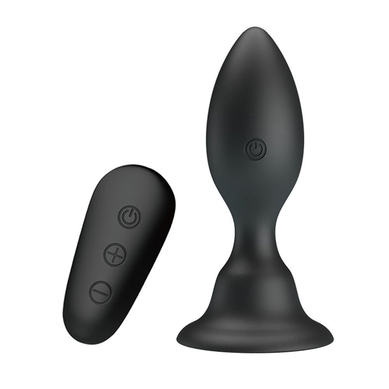 Mr. Play Vibrerende anaal plug Met Afstandsbediening - Classic Buttplug-Erotiekvoordeel.nl